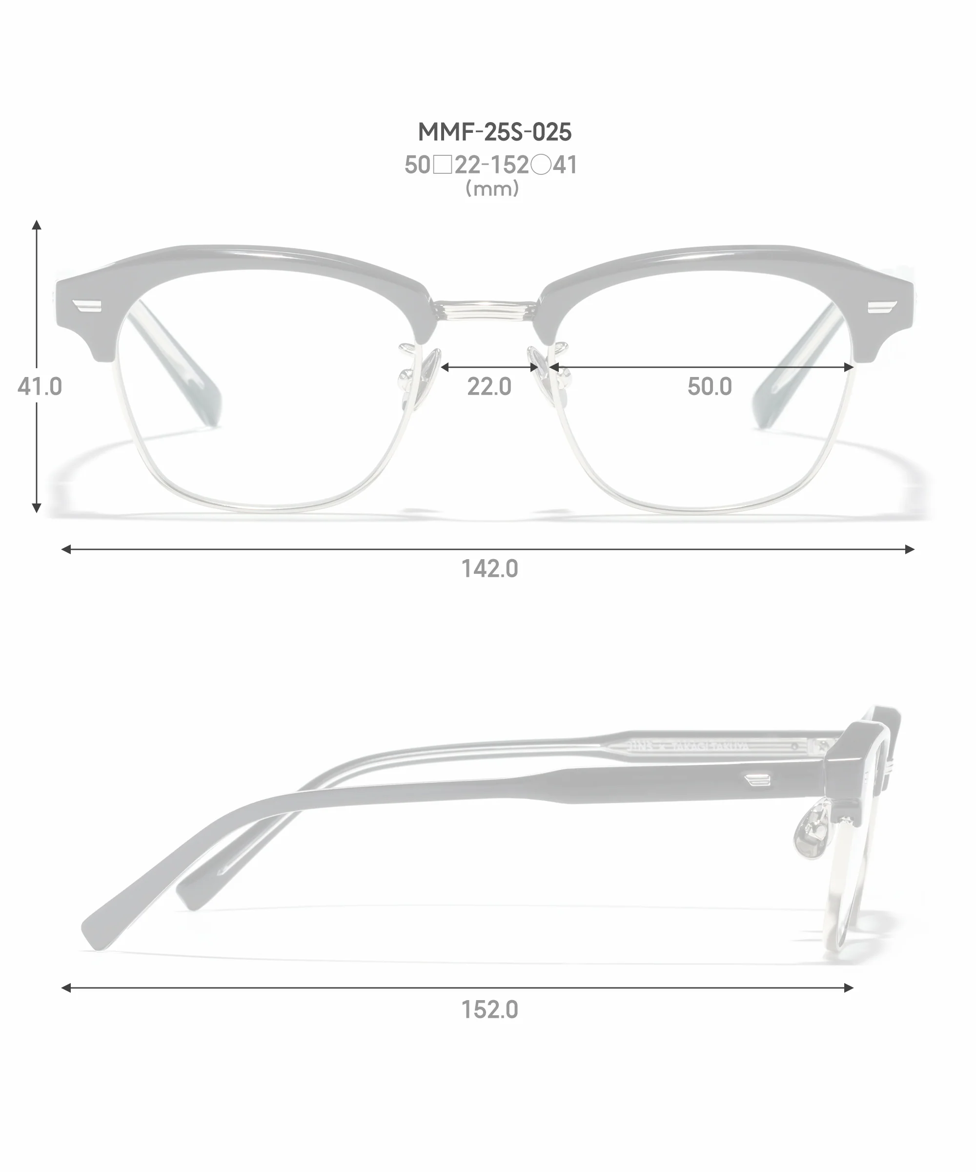 JINS高木琢也联名款MMF-25S-025_94_99