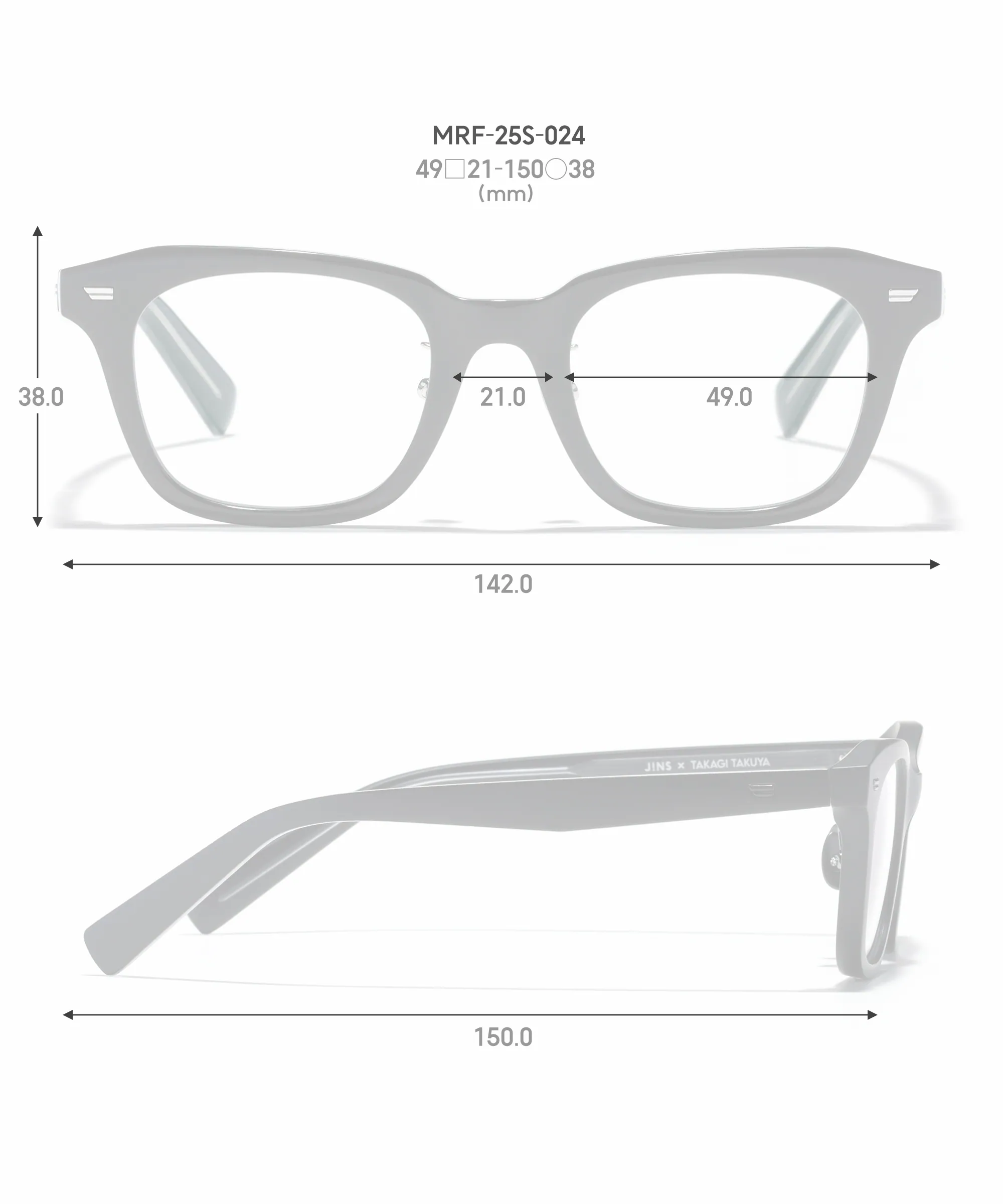 JINS高木琢也联名款MRF-25S-024_94_99
