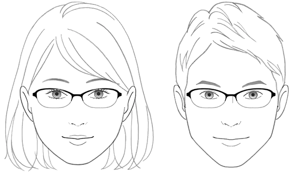 face_square_glasses_halfrim