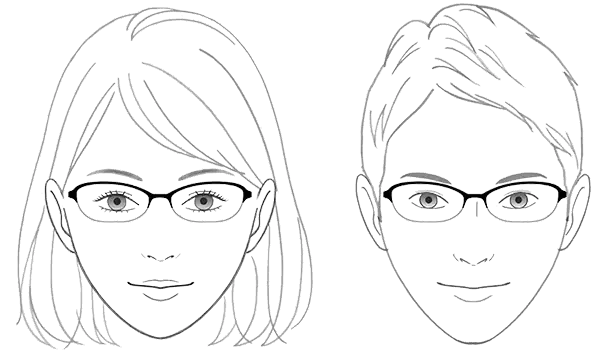 face_triaglar_glasses_halfrim